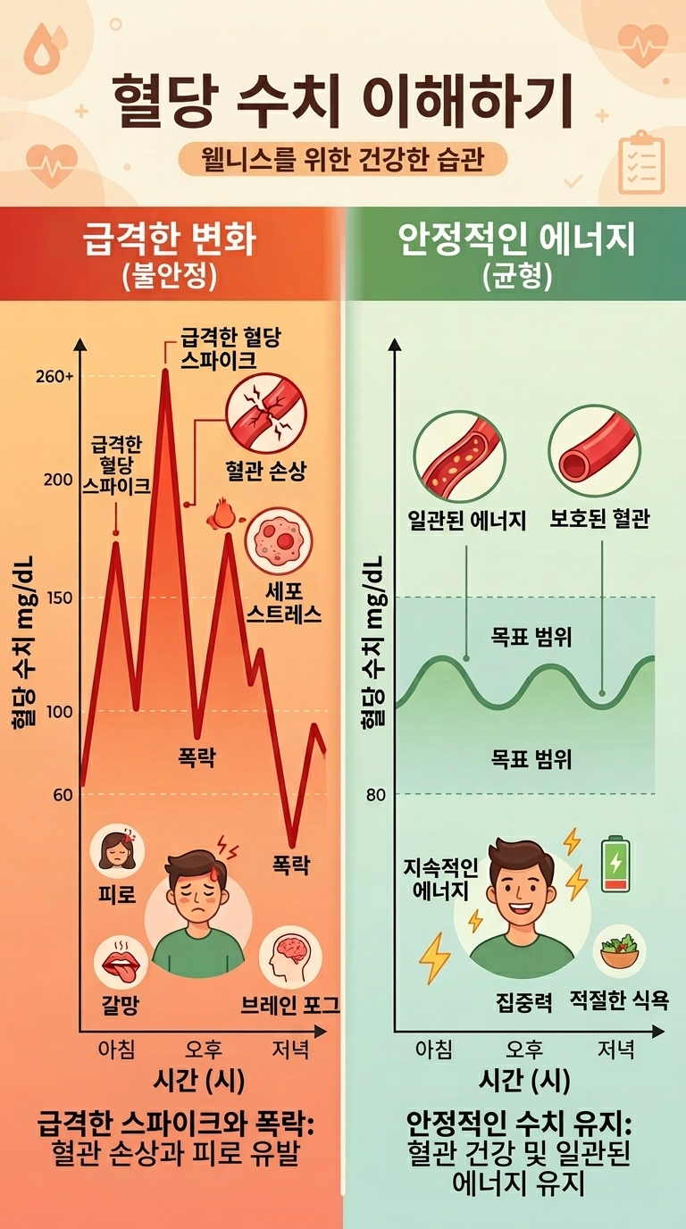 혈당 스파이크의 위험성