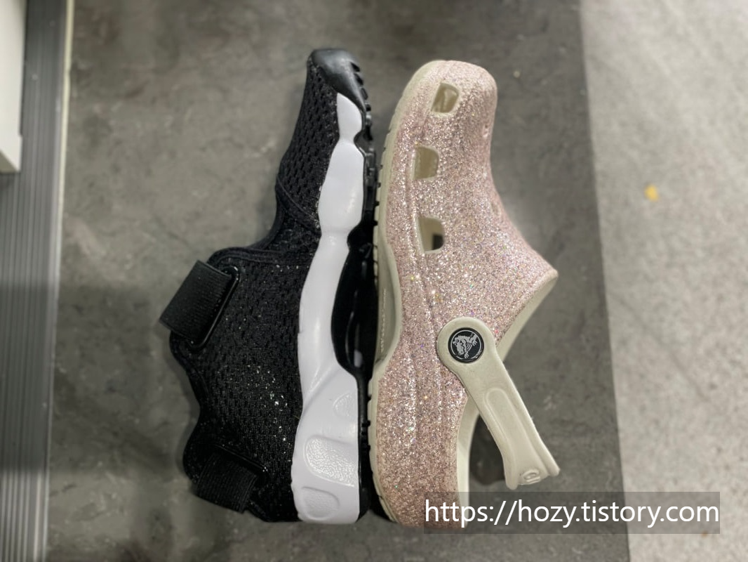 [NIKE] 나이키 리프트 키즈 크록스와 사이즈 비교