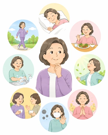 중년 이후 면역력 변화 이유 안내15