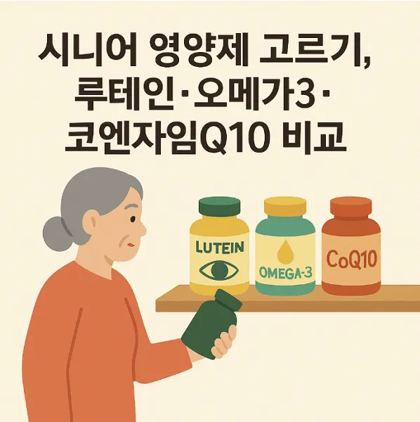 시니어 영양제
