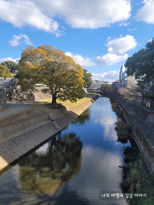 구마모토성-초입