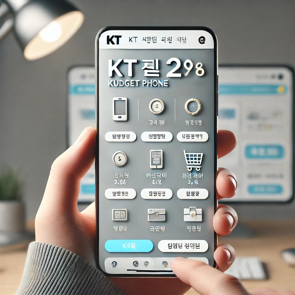 kt 알뜰폰 홈페이지
