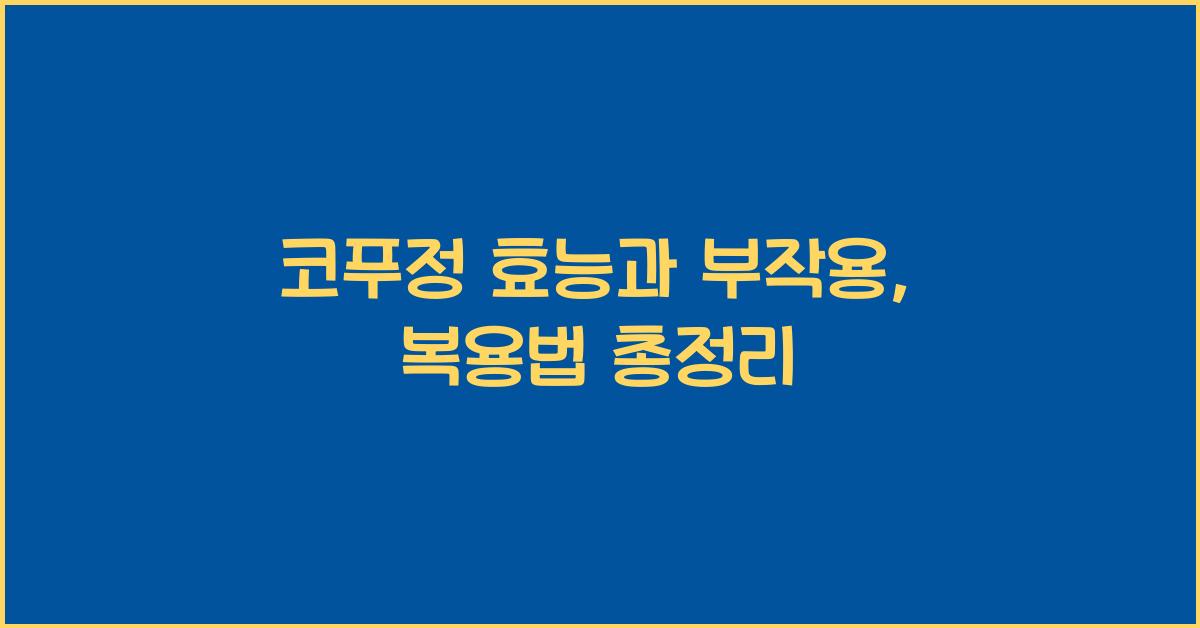 코푸정