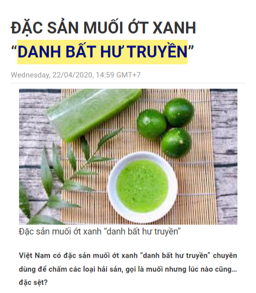 &quot;잔 벗 흐 쮜엔&quot;을 인용한 기사 캡처