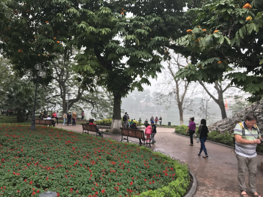 호안끼엠 호수의 정원