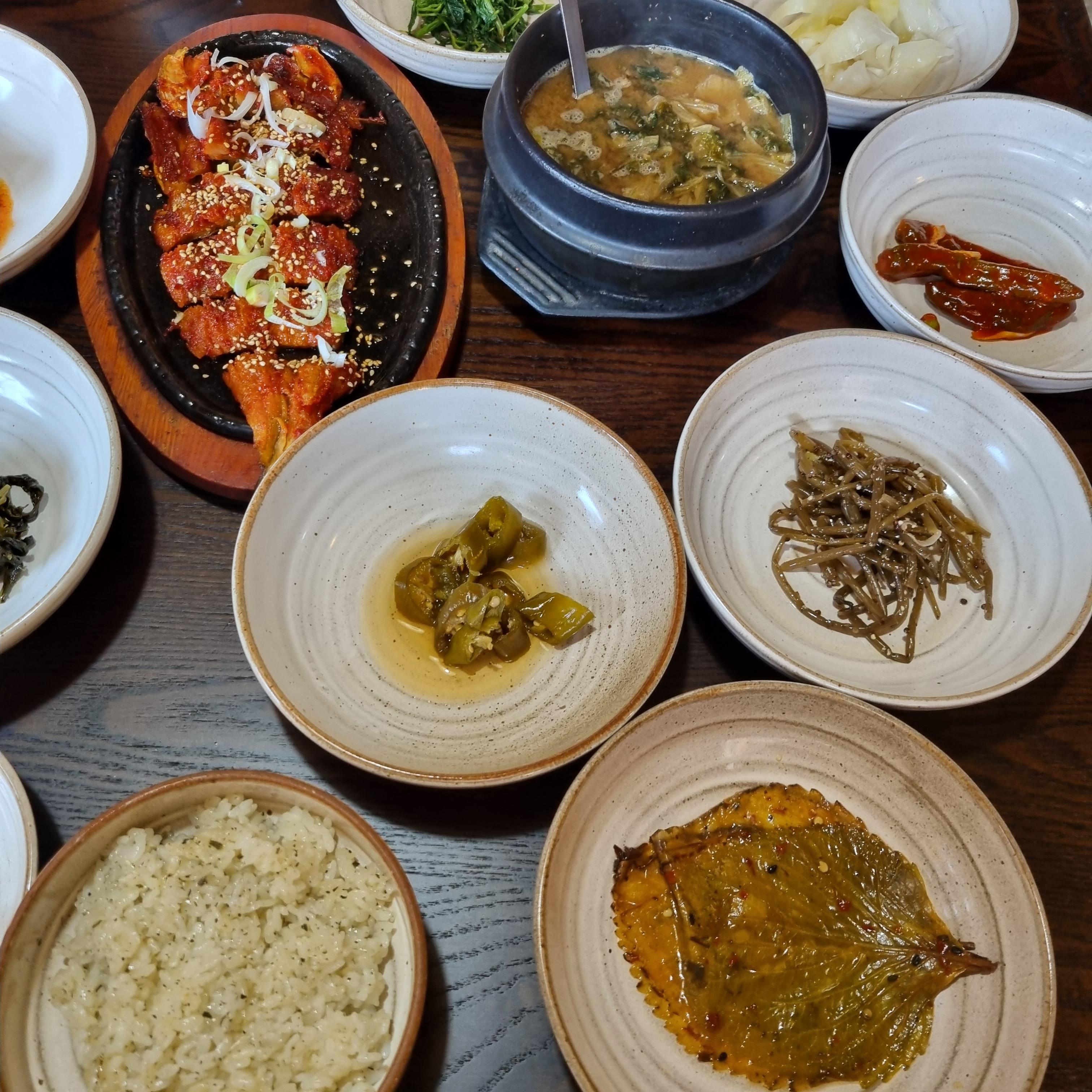 원주 소롯길 나물