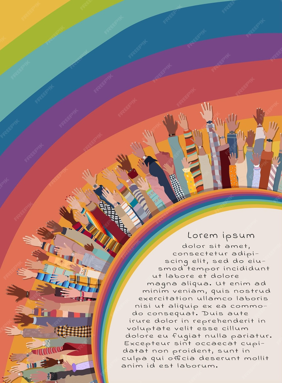 다양한 배경의 사람들이 함께 연대