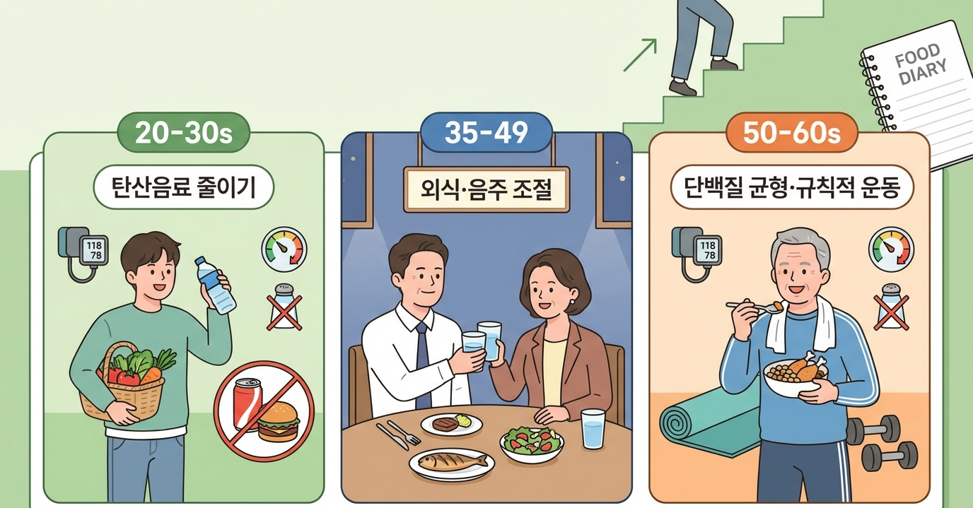 고혈압, 나이 탓 말고 오늘 식탁부터 바꿔보세요