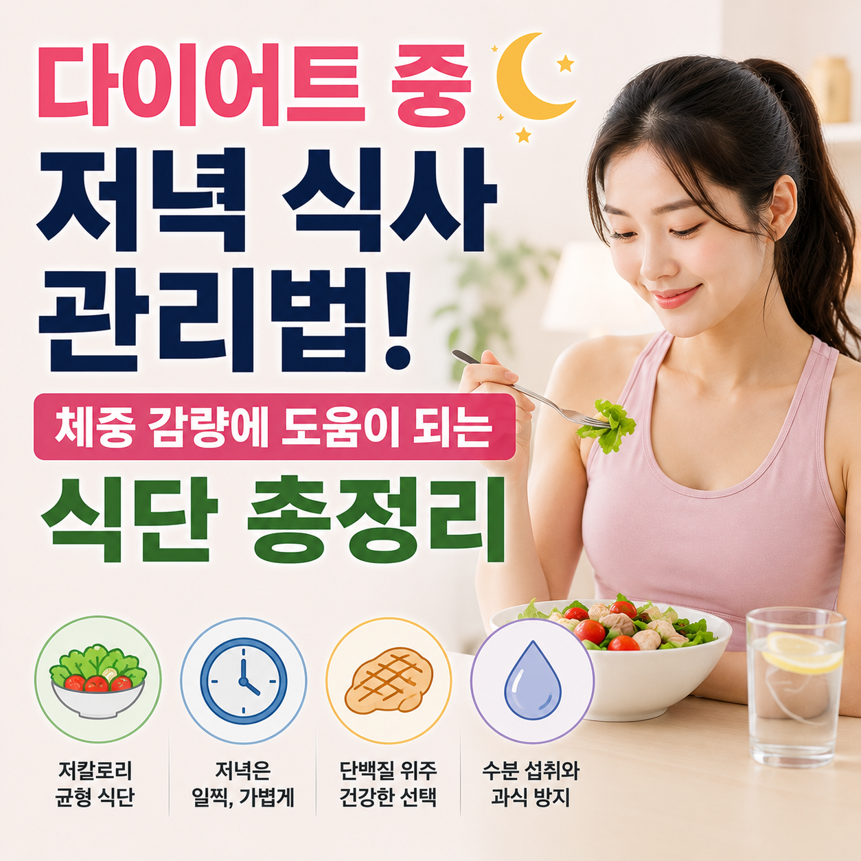다이어트 중 저녁 식사 관리법
