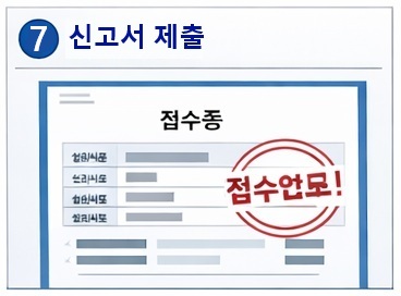 신고서 제출