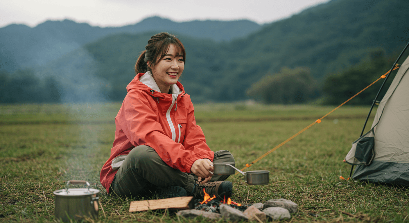 감성캠핑