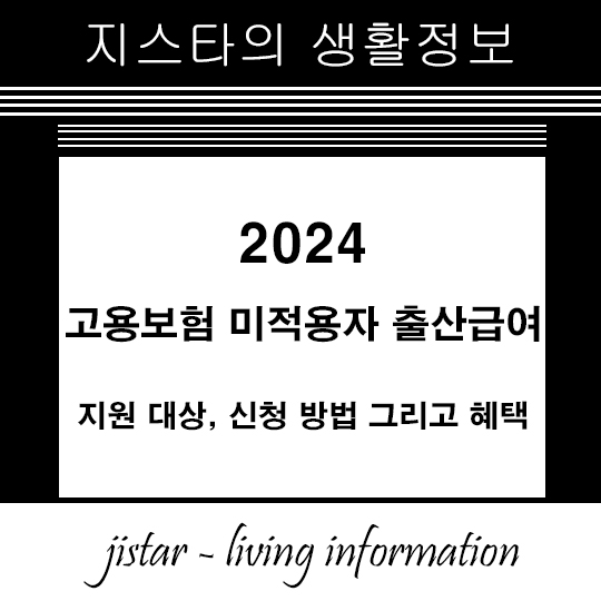 고용보험 미적용자 출산급여 썸네일