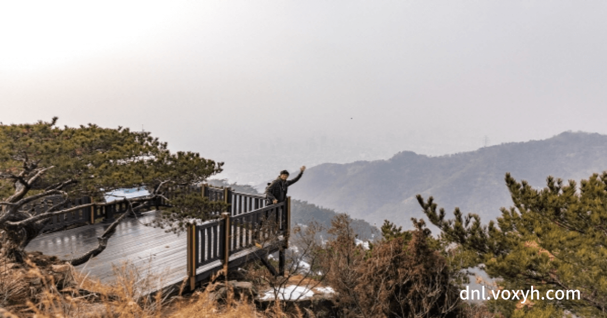 아차산의 전망대