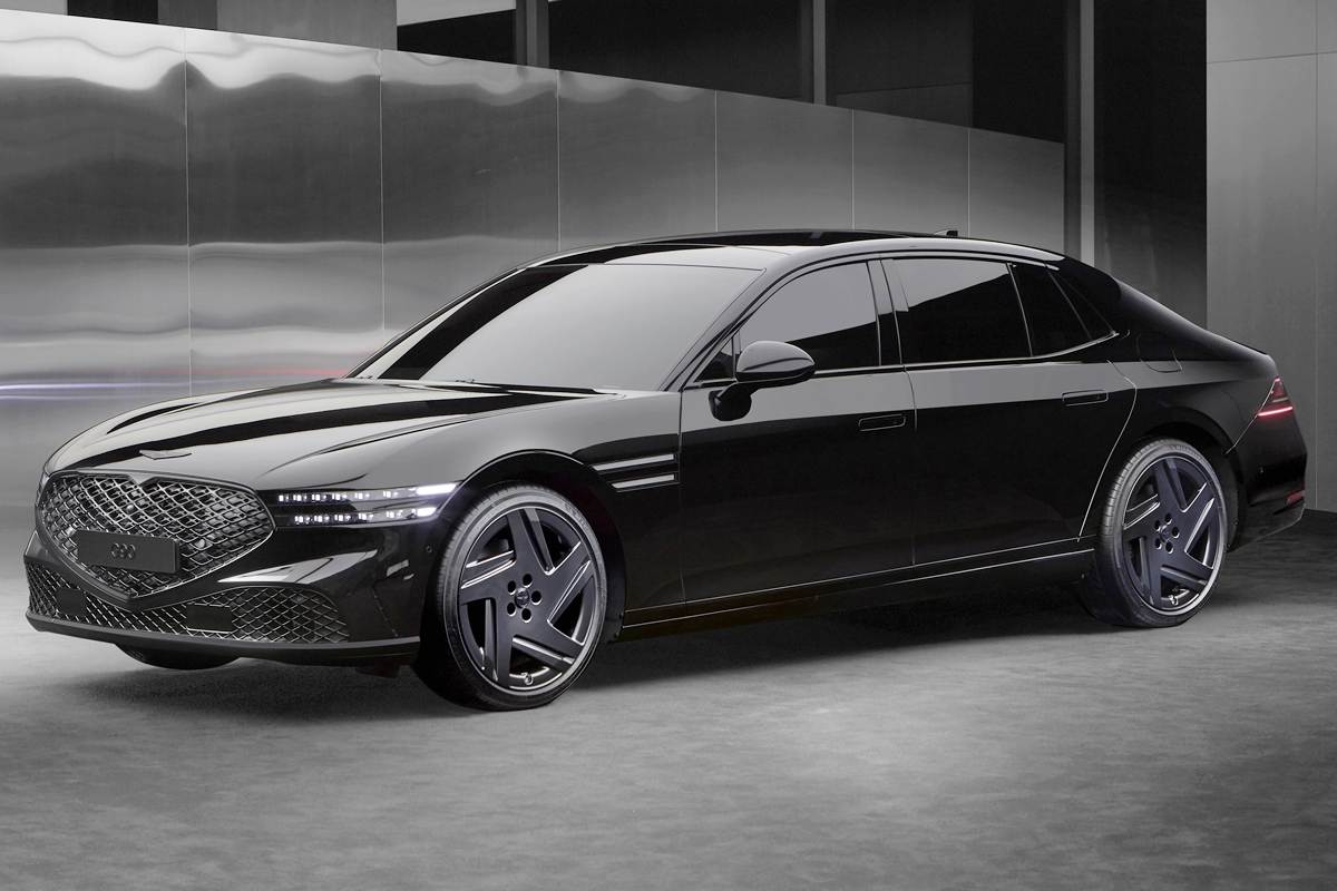 제네시스 G90 블랙