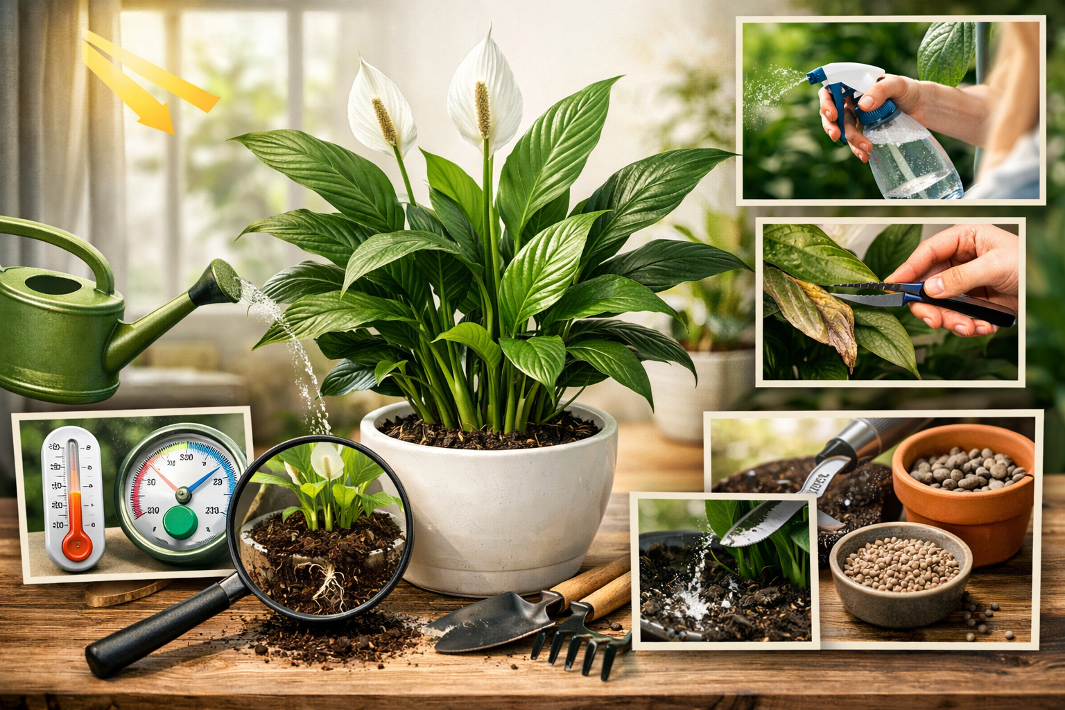 스파티필름 관리법