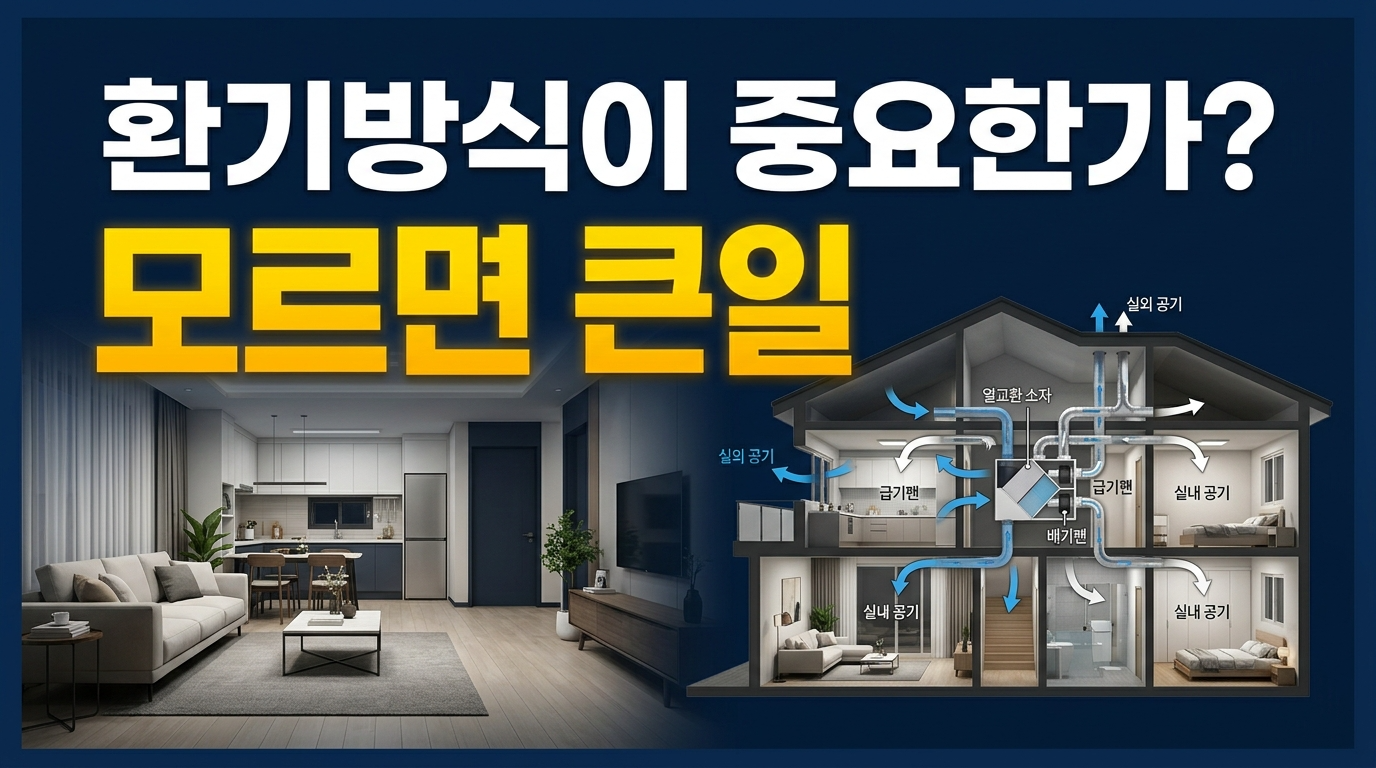 환기방식의 중요성
