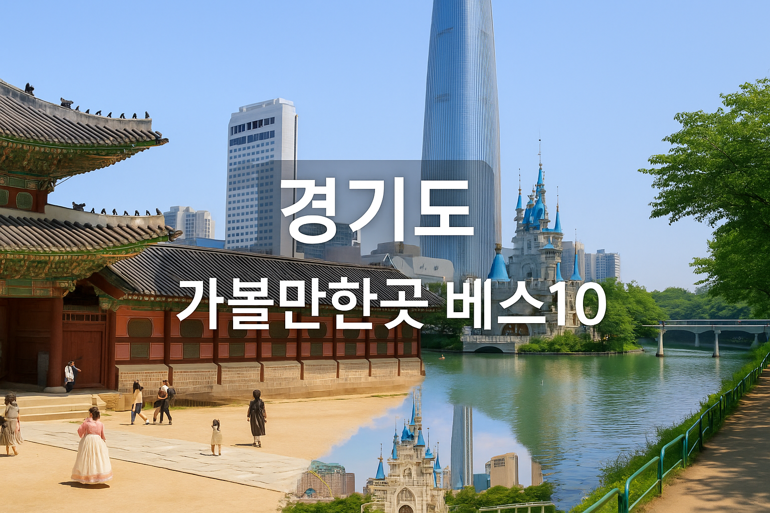 경기도 가볼만한곳 베스트10