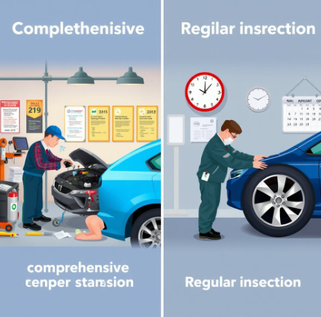 자동차 종합검사 정기검사 차이