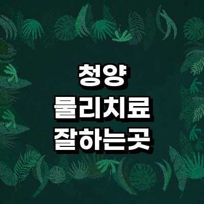 청양군 정형외과