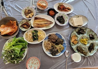 지리산한바퀴-산채정식