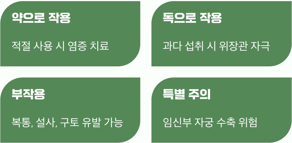 ‘베르베린’의 두 얼굴, 효능과 독성