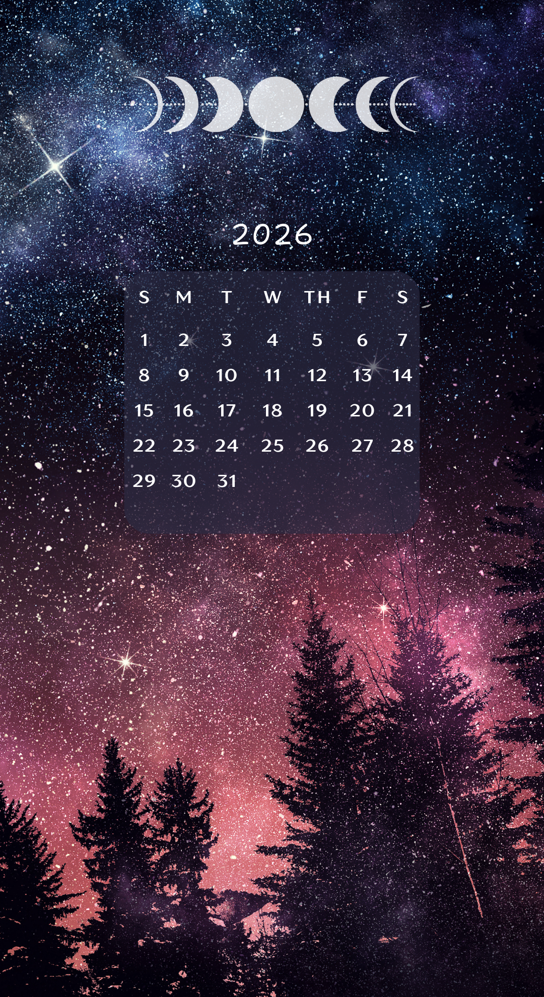 2026년 3월 달력 배경화면 이미지 모음