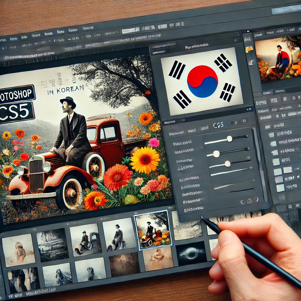 한글포토샵cs5사진꾸미기