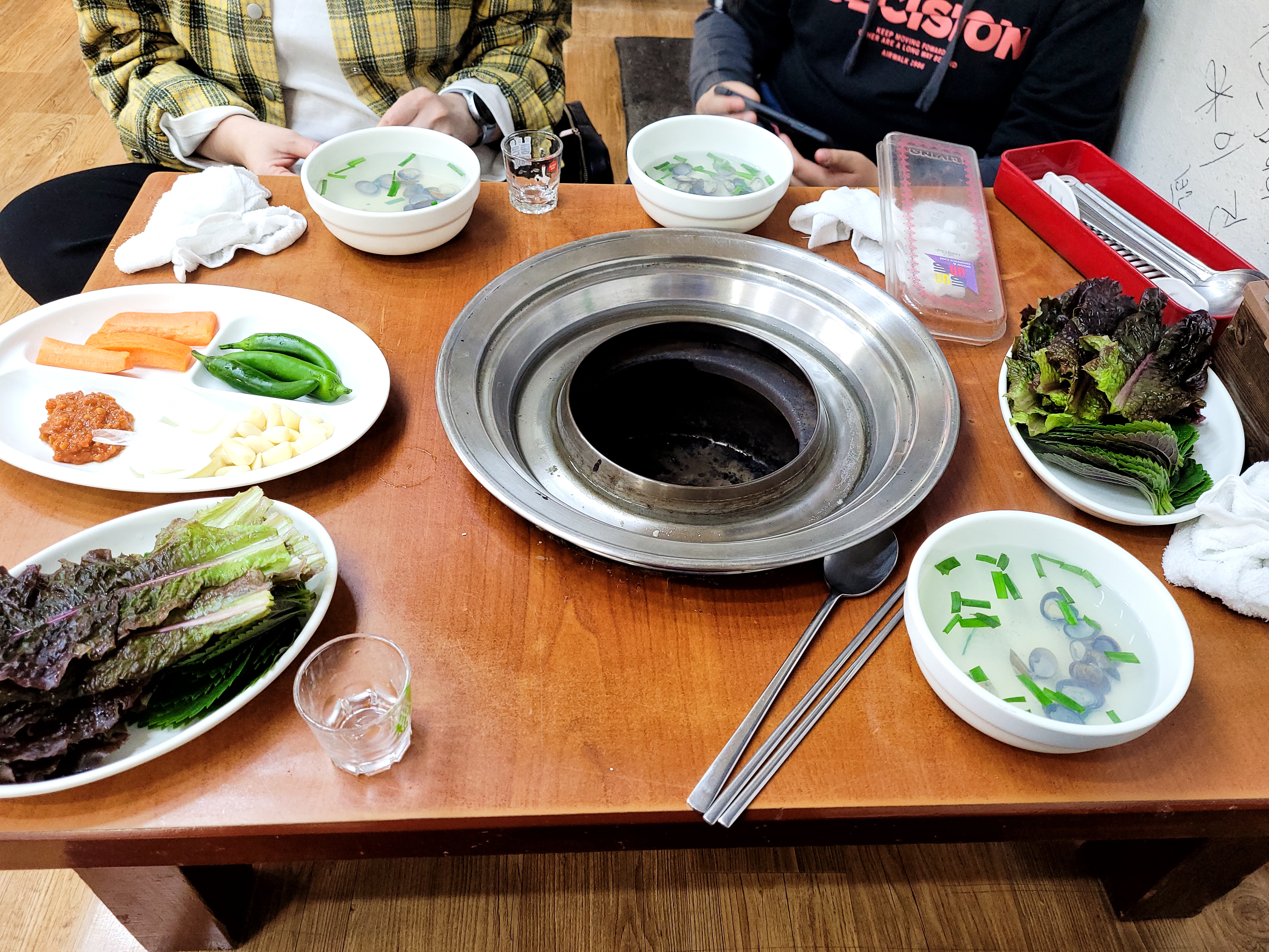 제일꼼장어 상차림