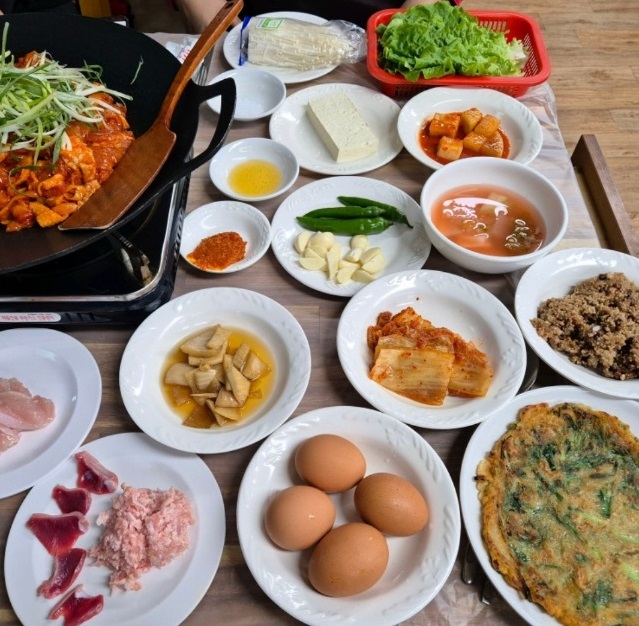 해남-토종닭코스-장수통닭