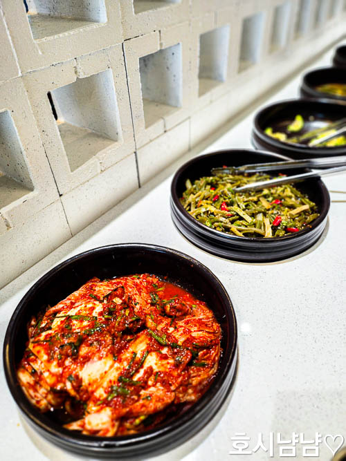 하남미사 팔당본점 밥상천하 각종 김치