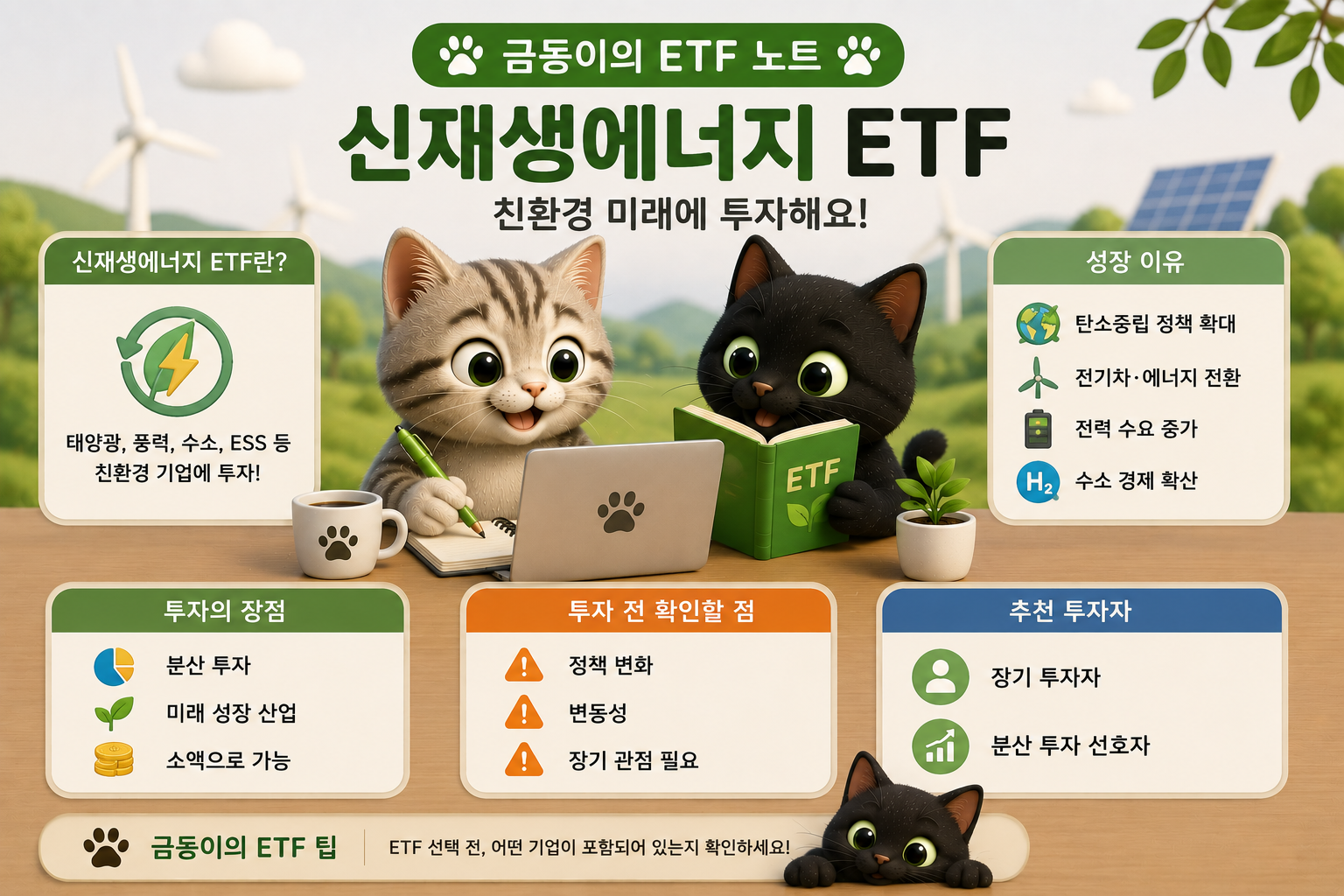국내 주식 ETF 신재생에너지 관련 내용