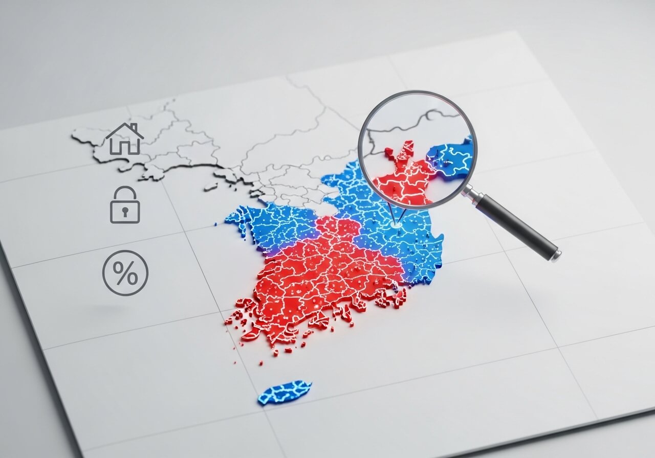 조정대상지역 확인방법