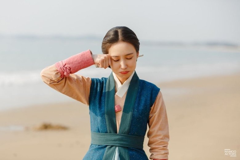 박은빈 드라마 촬영 엔딩 포즈