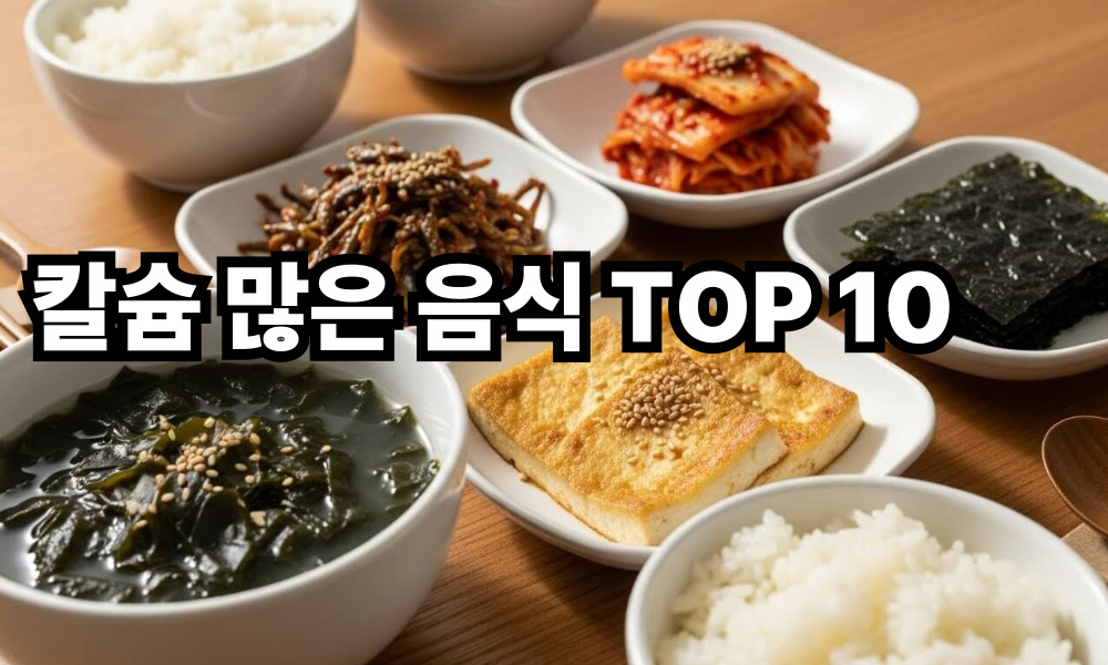 칼슘 많은 음식 사진 1