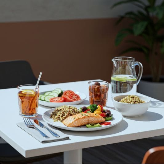 자가면역질환 두드러기 관리 및 예방법, 지중해 식단