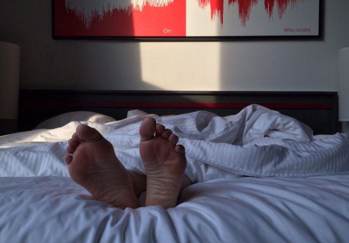 낮잠 효과를 설명하는 20분 파워냅 수면 모습