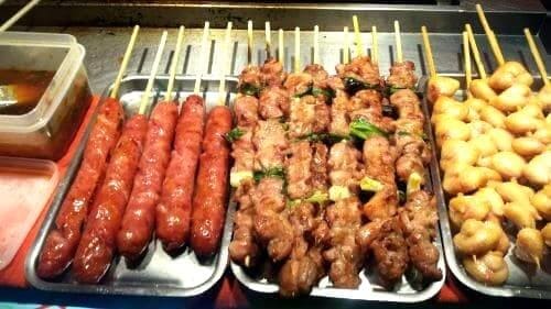 타이베이-스린-야시장-먹거리