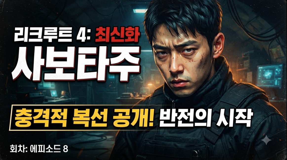 신병4 사보타주 최신 회차 썸네일 및 반전 복선 요약