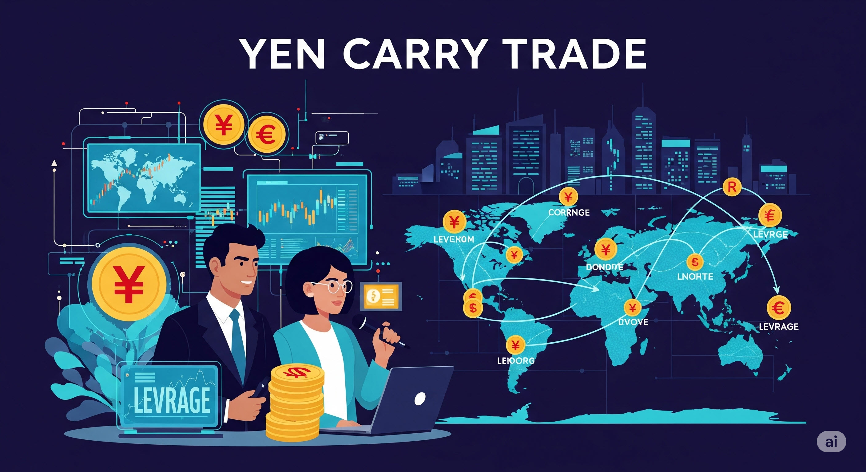 엔 캐리 트레이드에 대한 이미지