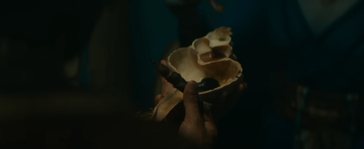 네이머가라몬다에게건네주고간소라껍질