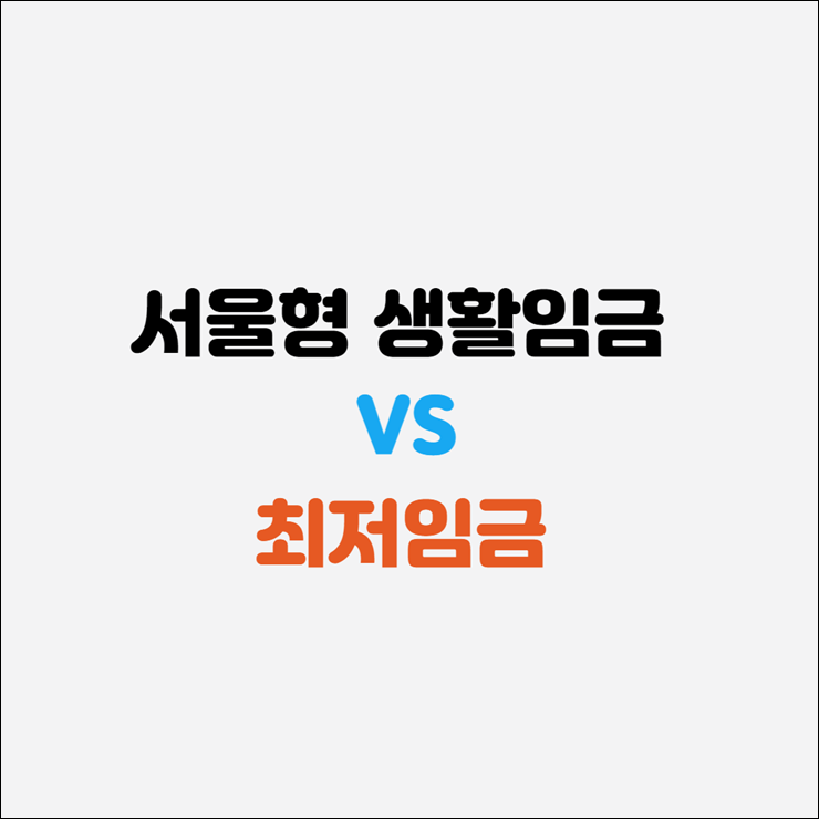 서울형 생활임금