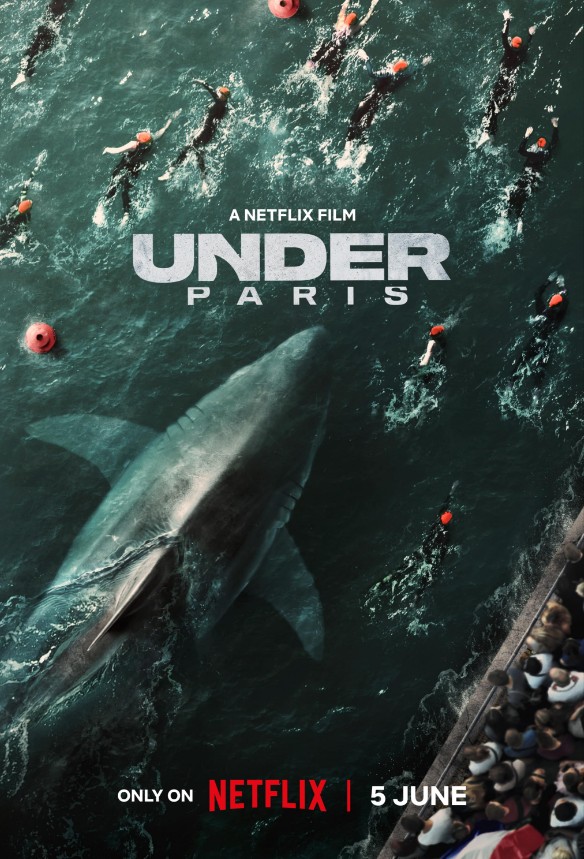 센강 아래 넷플릭스 공포 스릴러 영화 포스터