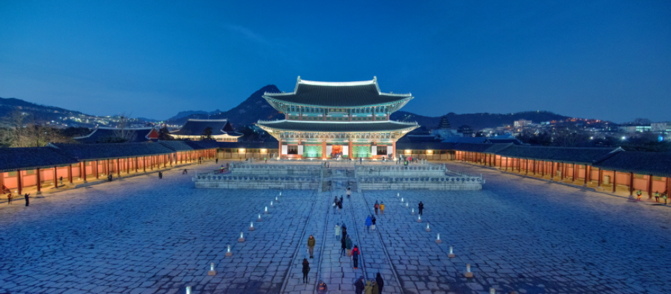 경복궁 야간개장 사진