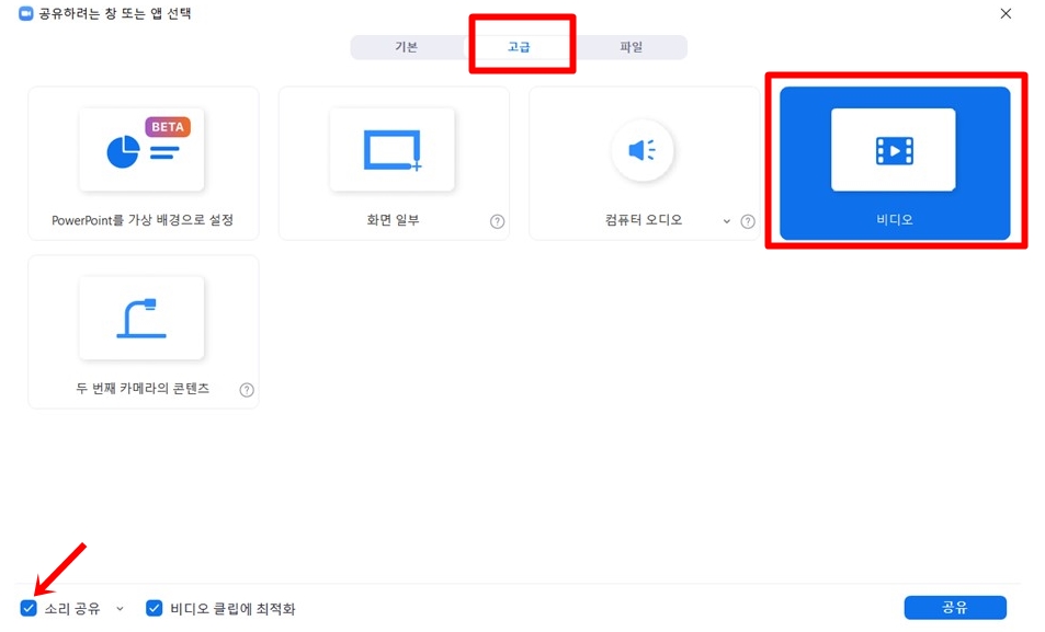 비디오공유