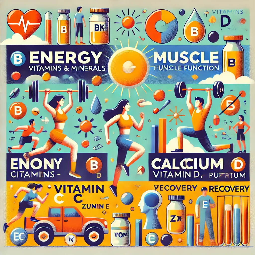 피트니스에서 비타민과 미네랄의 역할