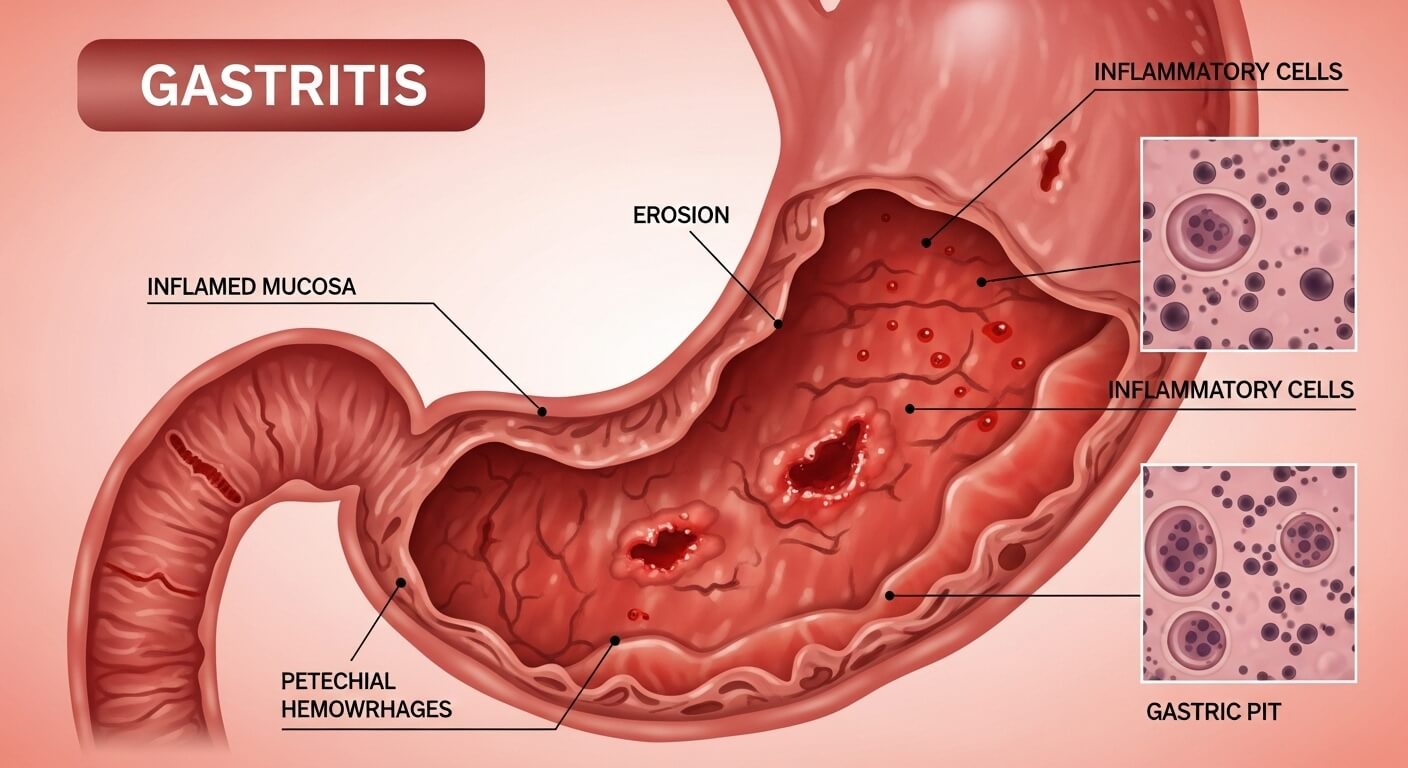 위축성 위염 증상