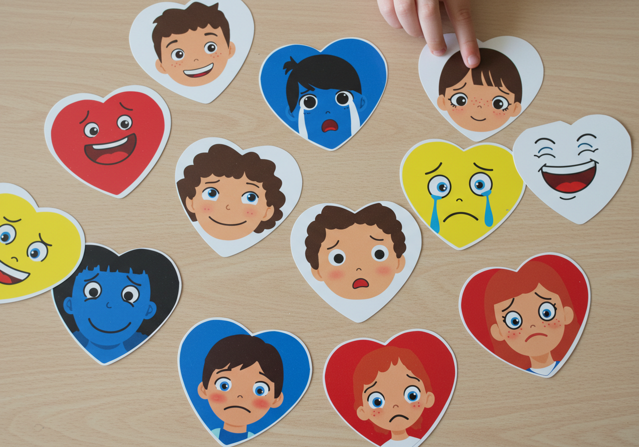 감정 표현이 어려운 아니의 내면 상태를 상징하는 이미지