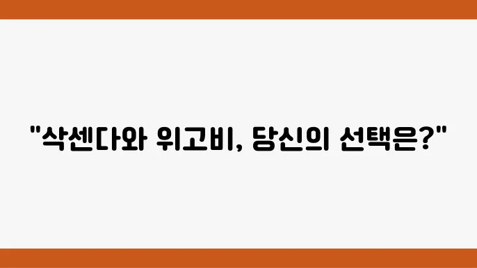 삶의 질과 체중 감소