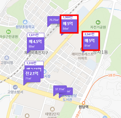 주변 시세