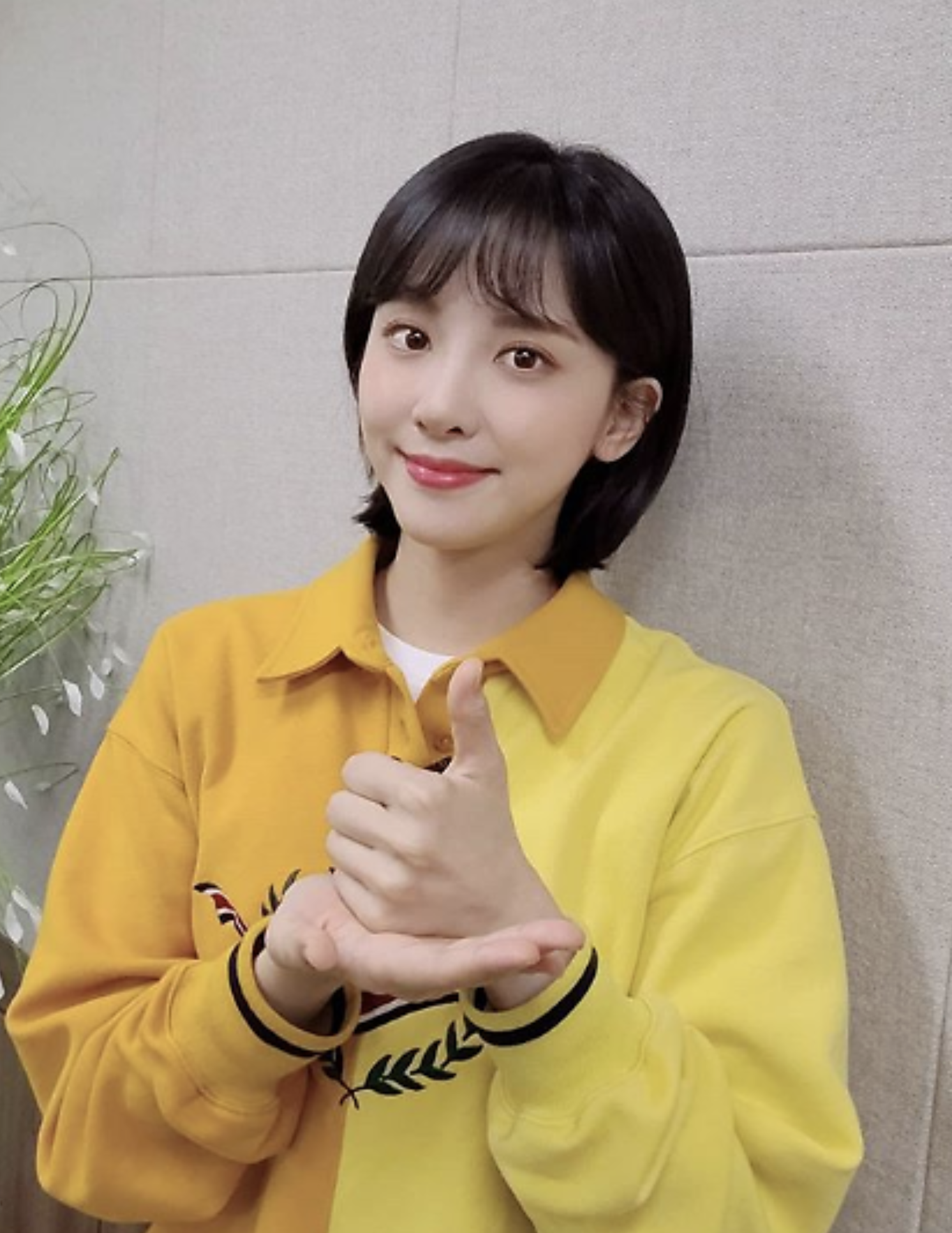 김민아 인스타 셀카